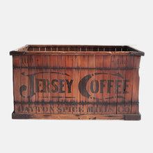 Load image into Gallery viewer, ANTIQUE "DAYTON SPICE MILLS CO." JERSEY COFFEE BOX