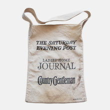 画像をギャラリービューアに読み込む, VINTAGE NEWS PAPER SHOULDER BAG