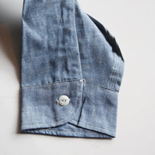 Load image into Gallery viewer, N.O.S 1950's "BIG YANK" BLUE CHAMBRAY SHIRT (15 HALF)