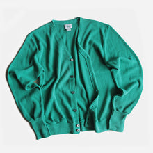 画像をギャラリービューアに読み込む, N.O.S 1980's "LACOSTE" PASTEL COLOR WOOL CARDIGAN (LARGE)