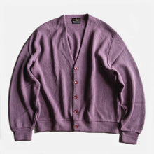 画像をギャラリービューアに読み込む, VINTAGE "PURITAN" WOOL CARDIGAN (LARGE)