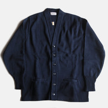 画像をギャラリービューアに読み込む, N.O.S 1950's WOOL CARDIGAN WITH BOX (LARGE)