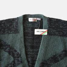 画像をギャラリービューアに読み込む, N.O.S 1980's "UNO CAMINO" WOOL BIG CARDIGAN (UNISEX)