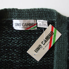画像をギャラリービューアに読み込む, N.O.S 1980's "UNO CAMINO" WOOL BIG CARDIGAN (UNISEX)