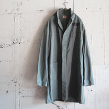 画像をギャラリービューアに読み込む, 1940's "CARHARTT" H.B.T WORK COAT WITH STENCIL (LARGE)