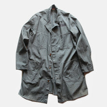 画像をギャラリービューアに読み込む, 1940's "CARHARTT" H.B.T WORK COAT WITH STENCIL (LARGE)
