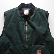 画像をギャラリービューアに読み込む, 1990's "CARHARTT" DUCK VEST (X-LARGE REG)