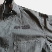 画像をギャラリービューアに読み込む, 1940's "CARHARTT" H.B.T WORK COAT WITH STENCIL (LARGE)