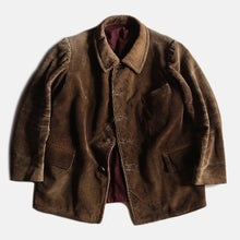 Load image into Gallery viewer, MADE IN FRANCE 1930's CORDUROY HUNTING JACKET (LARGE)