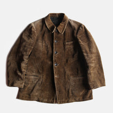 Load image into Gallery viewer, 1930's FRENCH WORK CORDUROY JACKET (MEDIUM)