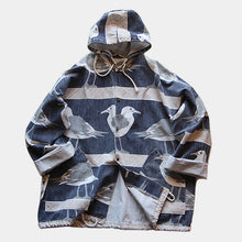 Load image into Gallery viewer, MADE IN USA 1990's "MICHIGAN RAG CO." COTTON HOODED JACKET (UNISEX)