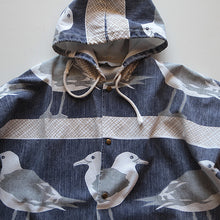 Load image into Gallery viewer, MADE IN USA 1990's "MICHIGAN RAG CO." COTTON HOODED JACKET (UNISEX)