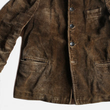 Load image into Gallery viewer, 1930's FRENCH WORK CORDUROY JACKET (MEDIUM)