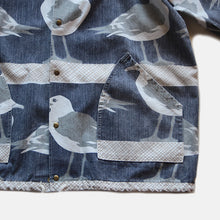Load image into Gallery viewer, MADE IN USA 1990's "MICHIGAN RAG CO." COTTON HOODED JACKET (UNISEX)