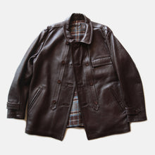 Load image into Gallery viewer, 1960's FRENCH "CORBUSIER LEATHER JACKET (MEDIUM) MINT CONDITION