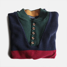 画像をギャラリービューアに読み込む, 1990's "LAND'S END" COTTON KNIT (LARGE)