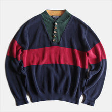 画像をギャラリービューアに読み込む, 1990's "LAND'S END" COTTON KNIT (LARGE)