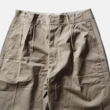 Load image into Gallery viewer, 1950's "FRENCH ARMY" M-52 CHINO FIRST MODEL (W33 L28.5)