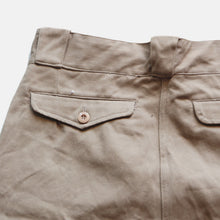 Load image into Gallery viewer, N.O.S 1950's FRENCH ARMY M-52 SHORTS (W34)