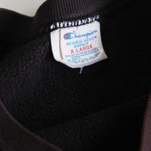 画像をギャラリービューアに読み込む, 1980's "CHAMPION" REVERSE WEAVE SWEAT SHIRT BLACK (X-LARGE)