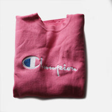 画像をギャラリービューアに読み込む, 1990's "CHAMPION" REVERSEWEAVE SWEAT SHIRT (LARGE) HOT PINK