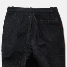 Load image into Gallery viewer, NEAR D.S 1950's FRENCH BLACK CORDUROY WORK SLACKS (W33 L27)