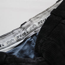 Load image into Gallery viewer, NEAR D.S 1950's FRENCH BLACK CORDUROY WORK SLACKS (W33 L27)