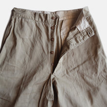Load image into Gallery viewer, 1950's "U.S.ARMY" CHINO TROUSER (W32)