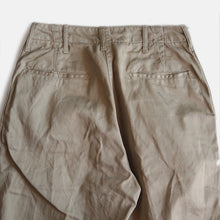 Load image into Gallery viewer, 1950's "U.S.ARMY" CHINO TROUSER (W31×L31)