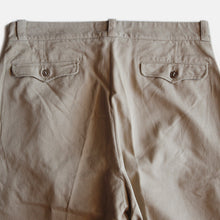 Load image into Gallery viewer, 1950's FRENCH ARMY M-52 CHINO TROUSER (W34.5×L30)