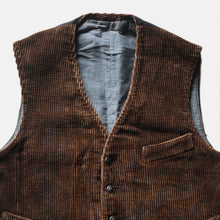 Load image into Gallery viewer, 1930's~ FRENCH HUNTING CORDUROY VEST (MEDIUM)