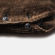 Load image into Gallery viewer, 1930's~ FRENCH HUNTING CORDUROY VEST (MEDIUM)