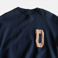 画像をギャラリービューアに読み込む, VINTAGE "D" COTTON SWEAT SHIRT (LARGE)
