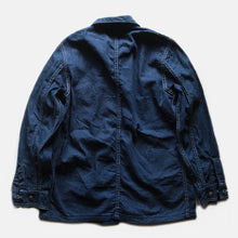Load image into Gallery viewer, 1960's "BIG SMITH" THREE POCKET DENIM CHORE JACKET (38 MEDIUM) MINT CONDITION