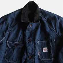 Load image into Gallery viewer, 1950's "WORKMAN'S" DENIM CHORE JACKET (SIZE36) MINT CONDITION