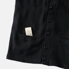 画像をギャラリービューアに読み込む, N.O.S ~1950's "STARLING" BLACK WOOL CARDIGAN WITH BOX (42 LARGE)