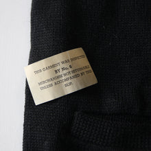 画像をギャラリービューアに読み込む, N.O.S ~1950's "STARLING" BLACK WOOL CARDIGAN WITH BOX (42 LARGE)