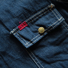 Load image into Gallery viewer, 1960's "BIG SMITH" THREE POCKET DENIM CHORE JACKET (38 MEDIUM) MINT CONDITION