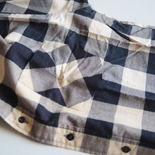 Load image into Gallery viewer, N.O.S 1980's "OPEN TRAILS" BLOCK CHECK COTTON BOX SHIRT (X-LARGE)