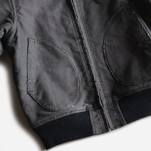 Load image into Gallery viewer, 1940's "U.S.N" DECK JACKET FRONT ZIP (SIZE 36)