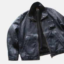 Load image into Gallery viewer, 1960's FRENCH AIR FORCE LEATHER JACKET (MEDIUM)