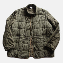 Load image into Gallery viewer, 1950's FRENCH ARMY COTTON QUILTING JACKET (LARGE) MINT CONDITION