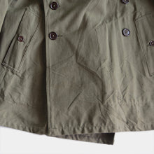 画像をギャラリービューアに読み込む, 1940's FRENCH ARMY M-38 MOTOR CYCLE COAT (SIZE 2) MINT CONDITION