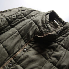 Load image into Gallery viewer, 1950's FRENCH ARMY COTTON QUILTING JACKET (LARGE) MINT CONDITION