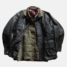 Load image into Gallery viewer, 1950's FRENCH ARMY COTTON QUILTING JACKET (LARGE) MINT CONDITION