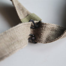 Load image into Gallery viewer, VINTAGE FRENCH MILITARY LINEN BREAD BAG