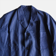 Load image into Gallery viewer, N.O.S 1940's FRENCH WORK COAT WITH V-STITCH (LARGE)