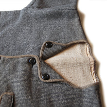画像をギャラリービューアに読み込む, 1890's FRENCH WORK COTTON CARDIGAN (SMALL) MINT CONDITION