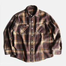 Load image into Gallery viewer, 1970's HEAVY COTTON FLANNEL SHIRT (MEDIUM)