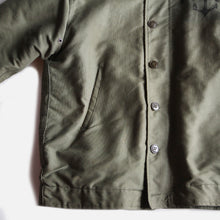 Load image into Gallery viewer, 1960's FRENCH NAVY DECK JACKET (LARGE)